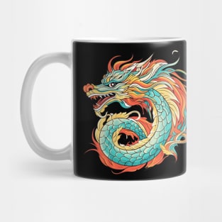 traditional chinese dragon Mug